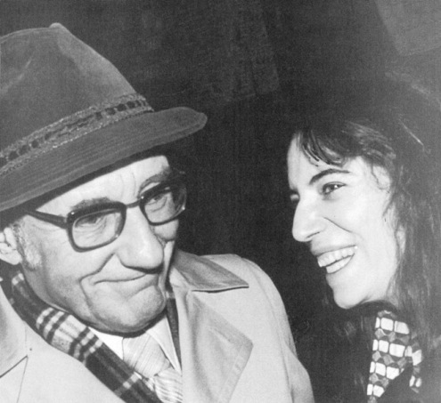 William Borroughs with Patti: